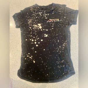 Men’s Religion Paint Splatter T shirt